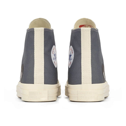 Converse Chuck Taylor 70 Black Heart High Top Grey