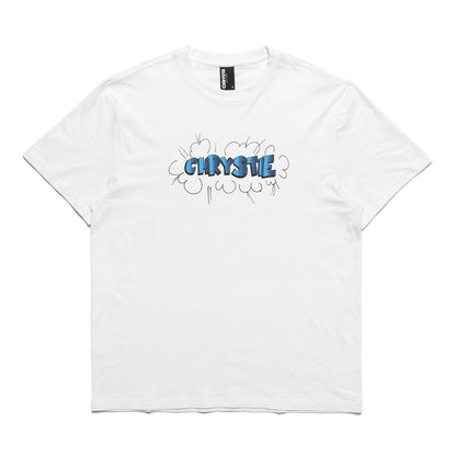 Chrystie NYC Ruscha Logo Tee White RUSCHATEE-WHT
