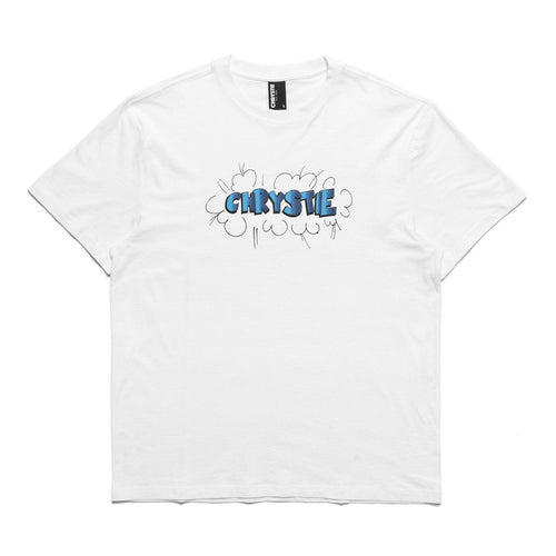 Chrystie NYC Ruscha Logo Tee White RUSCHATEE-WHT
