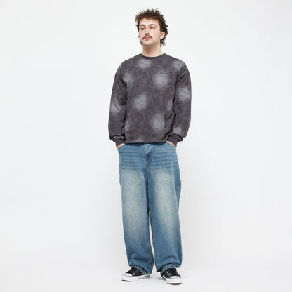 Dime Abstract LS Shirt Static Black