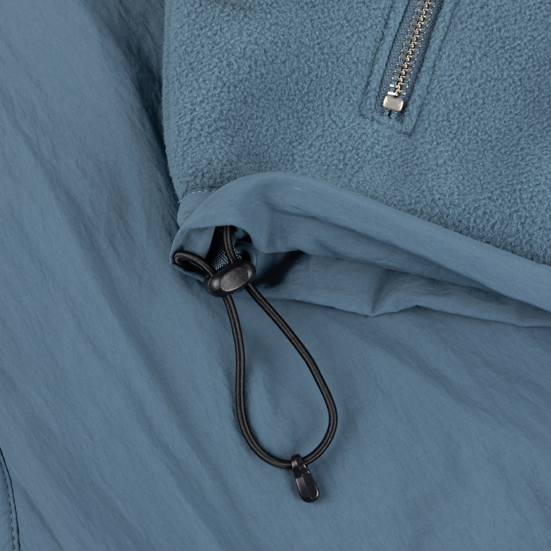 Dime Heavyweight Fleece Jacket Slate Blue