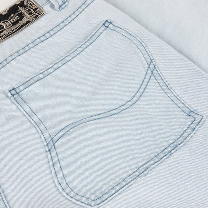 Dime Men Classic Baggy Denim Pants Light Washed