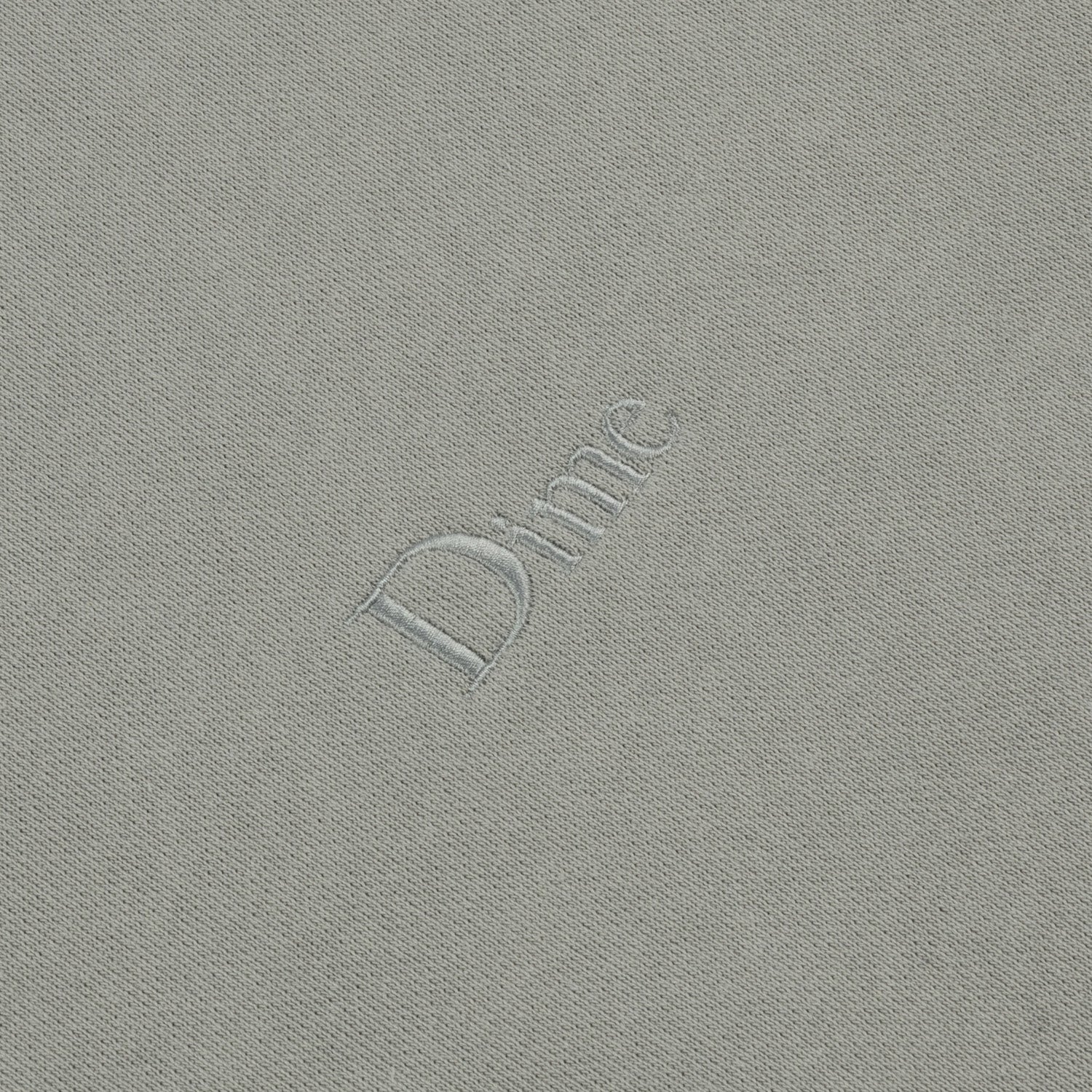 Dime Men Classic Small Logo Crewneck Gravel