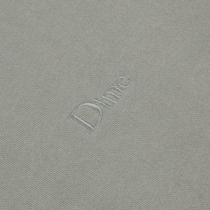 Dime Men Classic Small Logo Crewneck Gravel