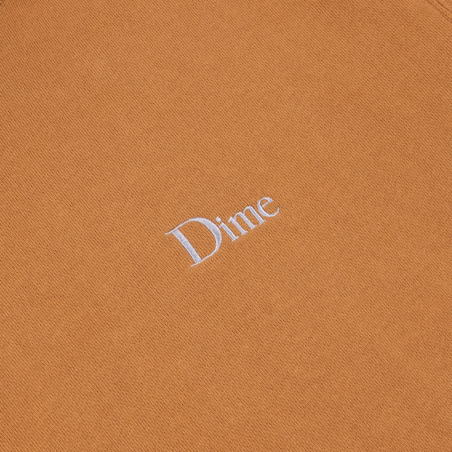 Dime Men Classic Small Logo Hoodie Almond