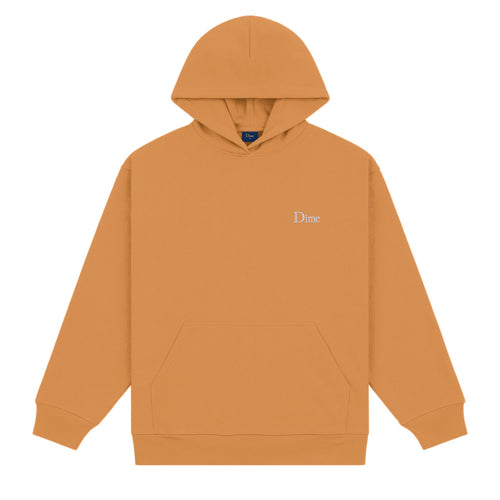 Dime Men Classic Small Logo Hoodie Almond