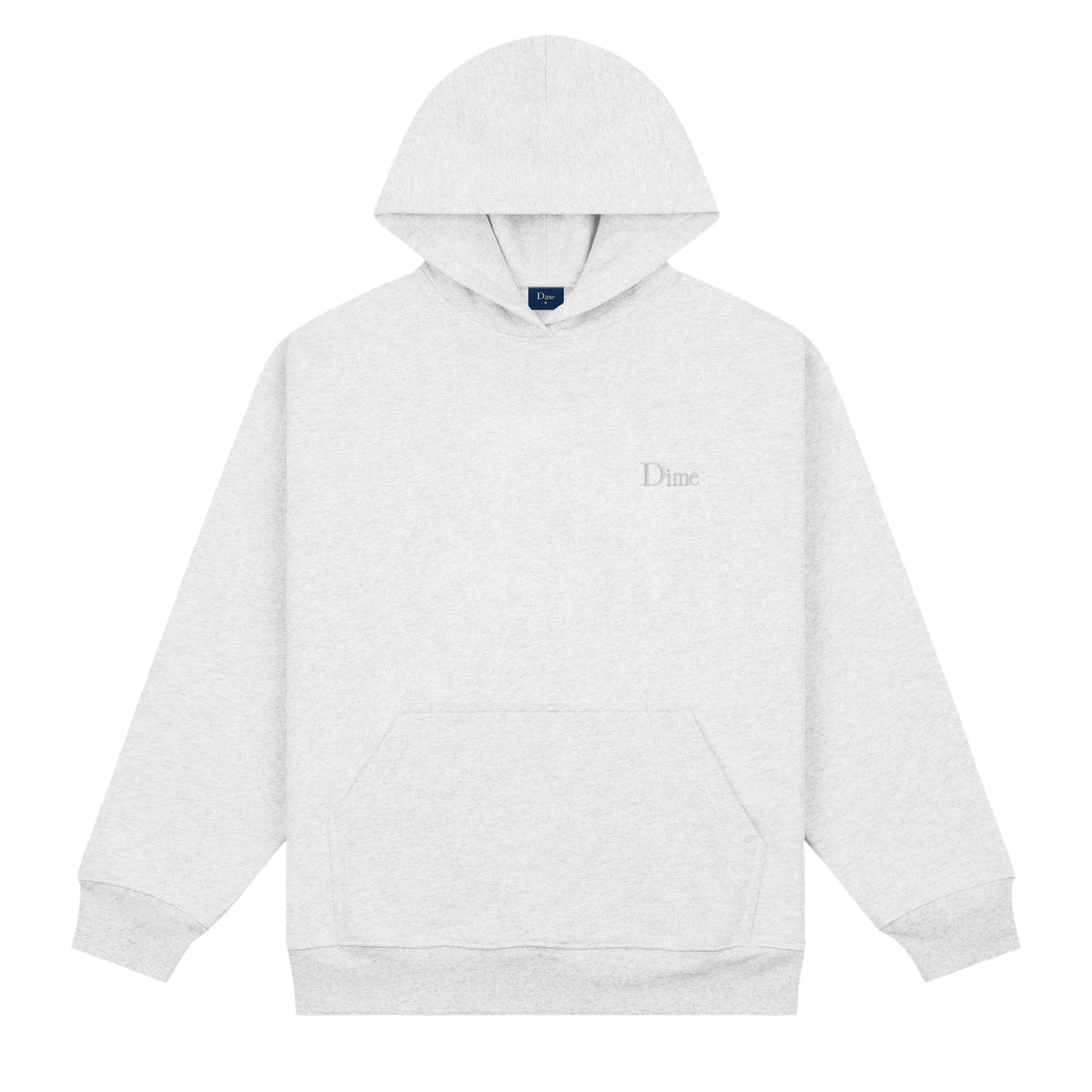 Dime Men Classic Small Logo Hoodie Ash