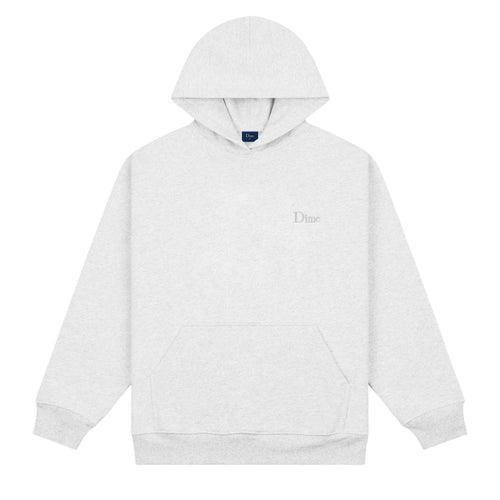Dime Men Classic Small Logo Hoodie Ash