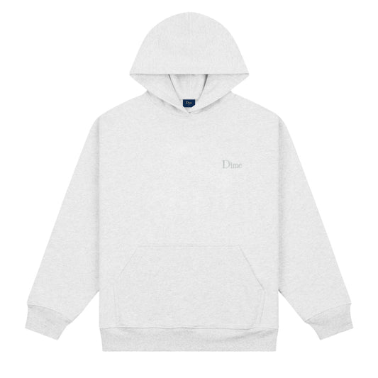 Dime Men Classic Small Logo Hoodie Ash