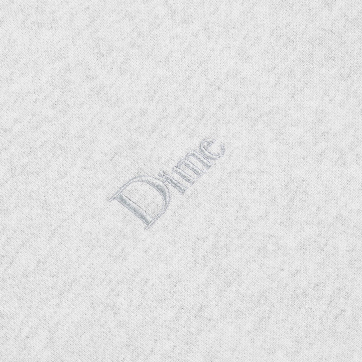Dime Men Classic Small Logo Hoodie Ash
