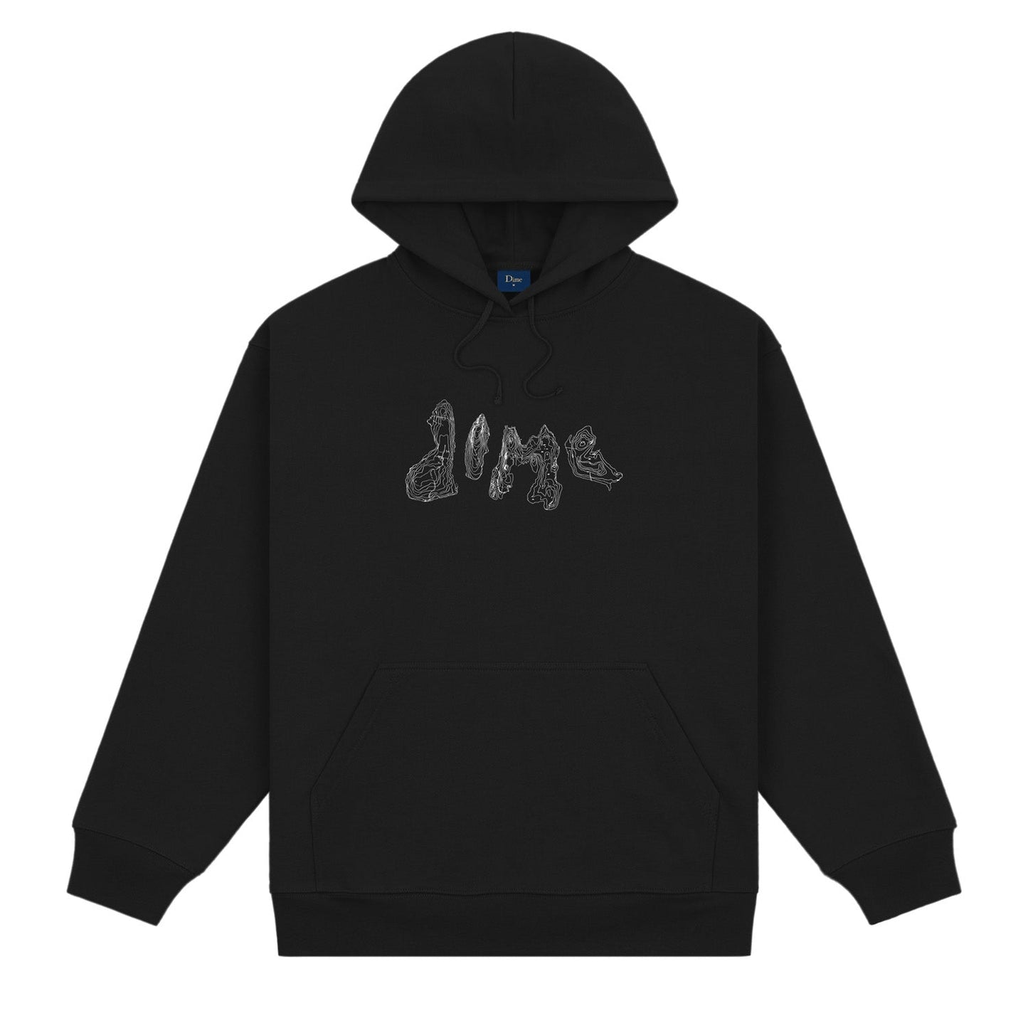 Dime Men Topo Hoodie Black