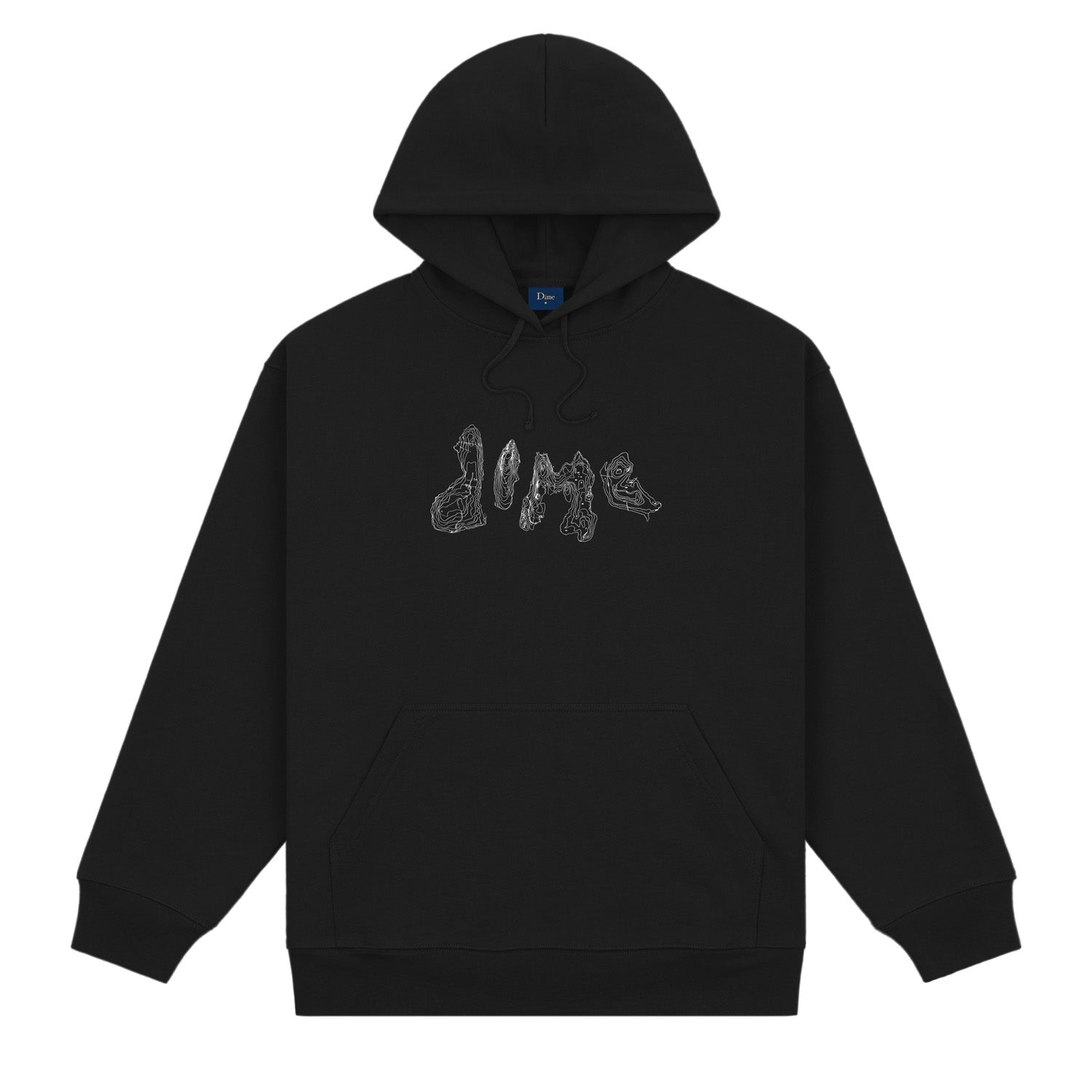 Dime Men Topo Hoodie Black