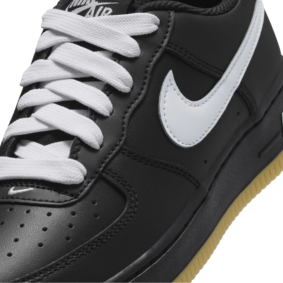 Nike Air Force 1 Lv8 Black White Gum (GS)