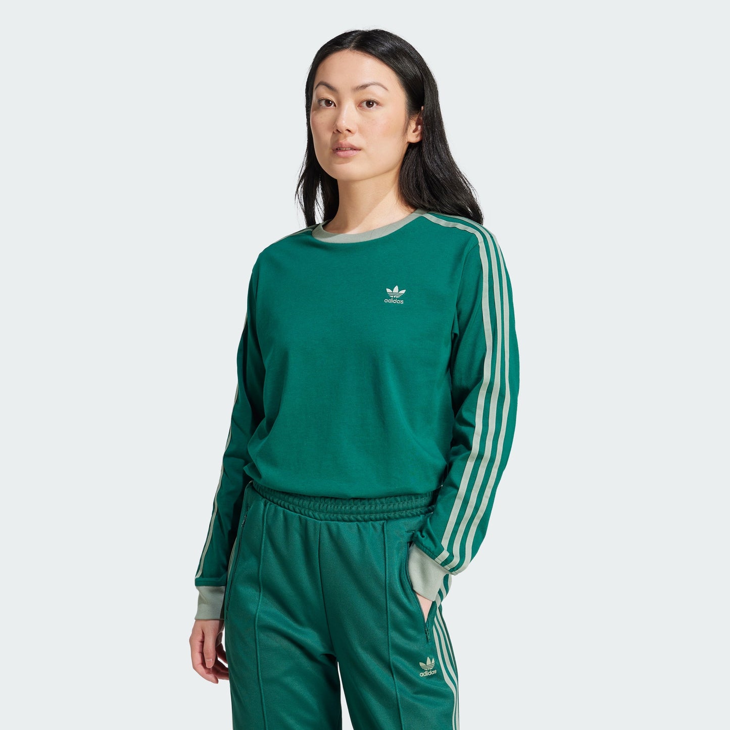 Women's adidas Adicolor 3-Stripes Regular Long Sleeve Tee