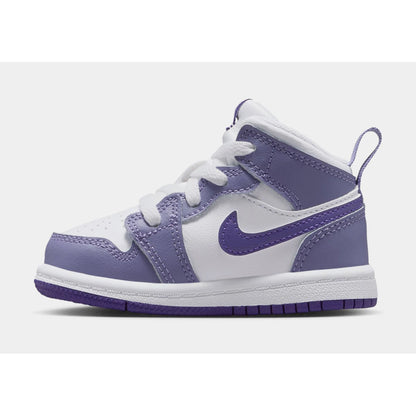 Jordan 1 Mid Dusty Amethyst White Court Purple (TD)