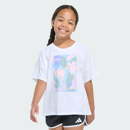 Kids' adidas adidas Short Sleeve Drop Shoulder Tee