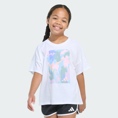 Kids' adidas adidas Short Sleeve Drop Shoulder Tee
