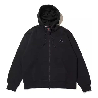 Jordan Brooklyn Fleece Hoodie Black White