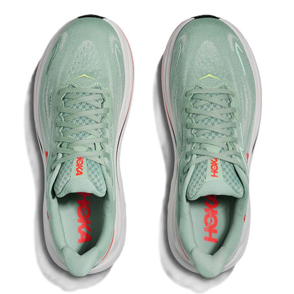 Hoka Clifton 10 Sage Neon Flame