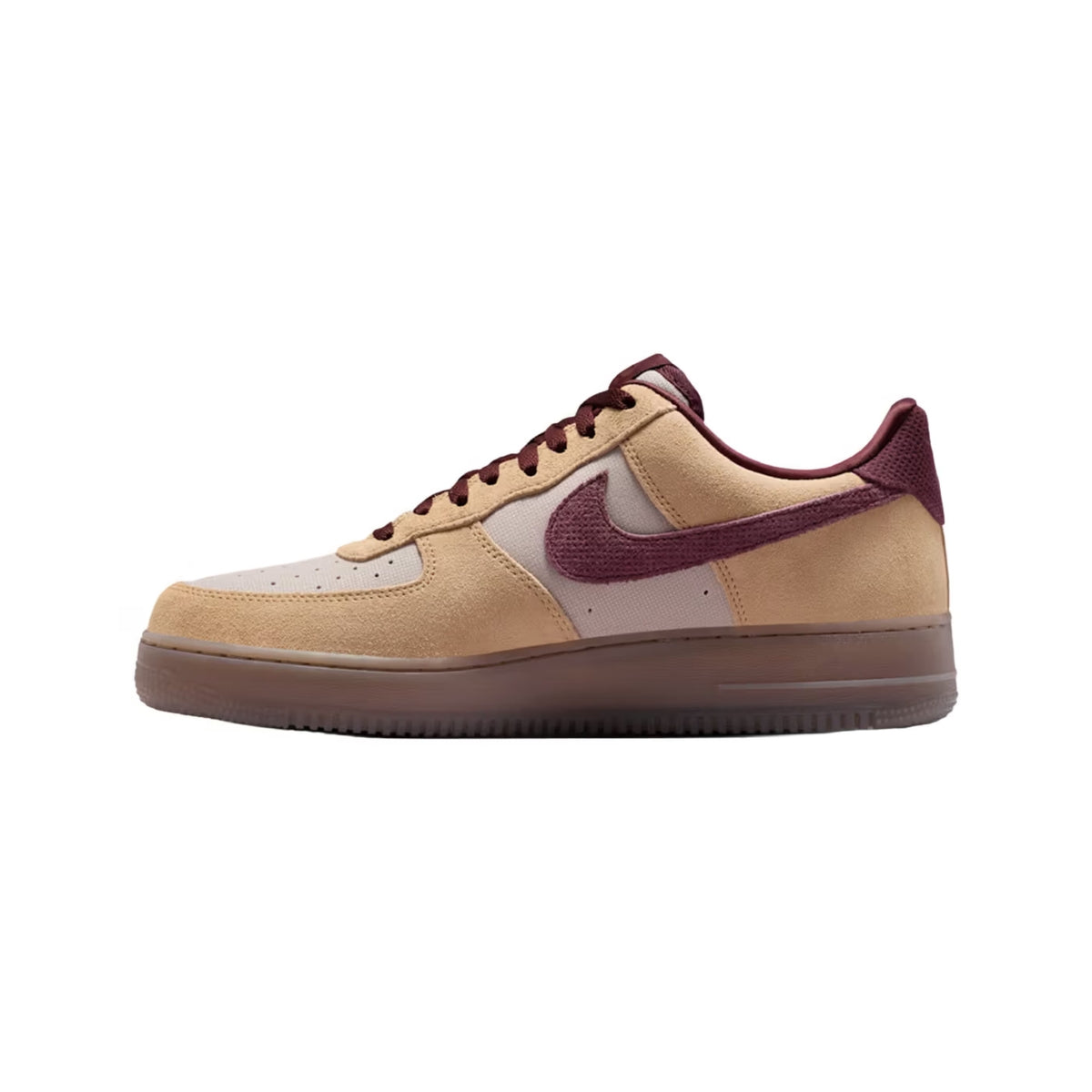 Nike Air Force 1 Low '07 Premium Linen Moon Particle Burgundy