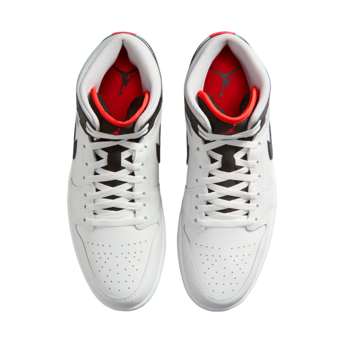 Jordan 1 Mid White Neutral Grey Infrared