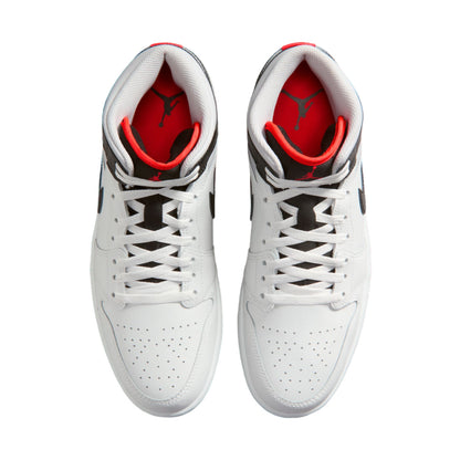Jordan 1 Mid White Neutral Grey Infrared
