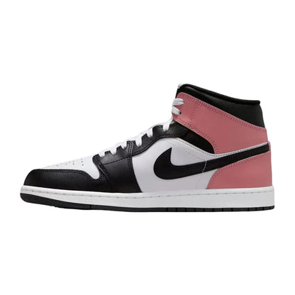 Jordan 1 Mid White Rust Pink Black