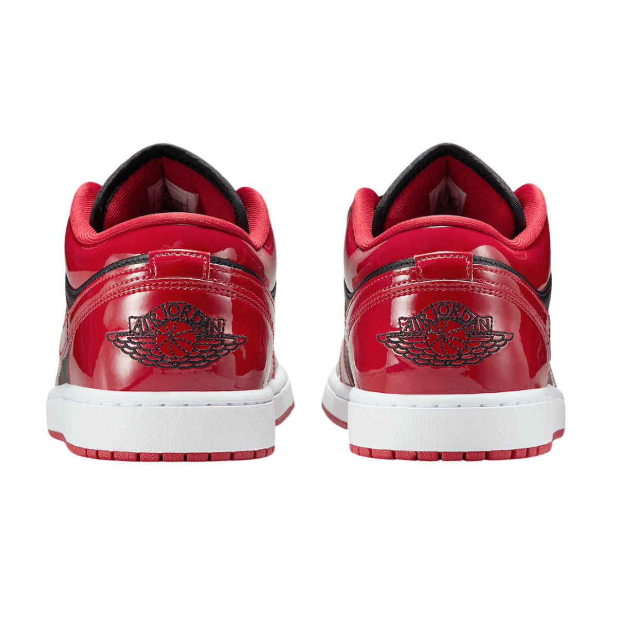 Jordan 1 Low SE Patent Varsity Red Black