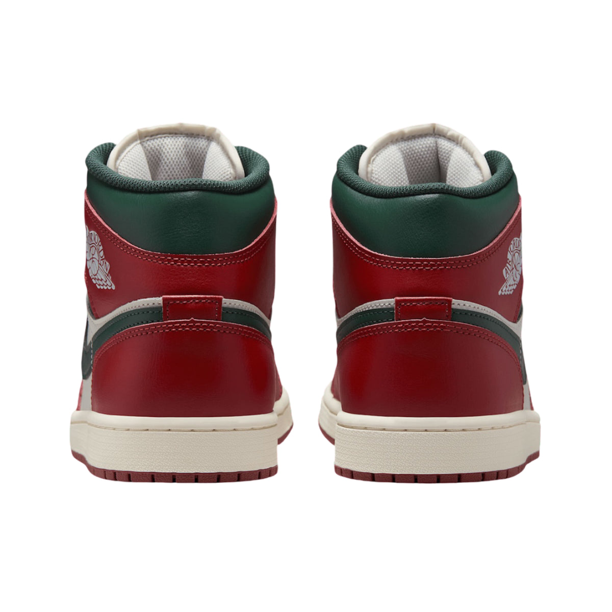 Jordan 1 Mid Redstone Midnight Green