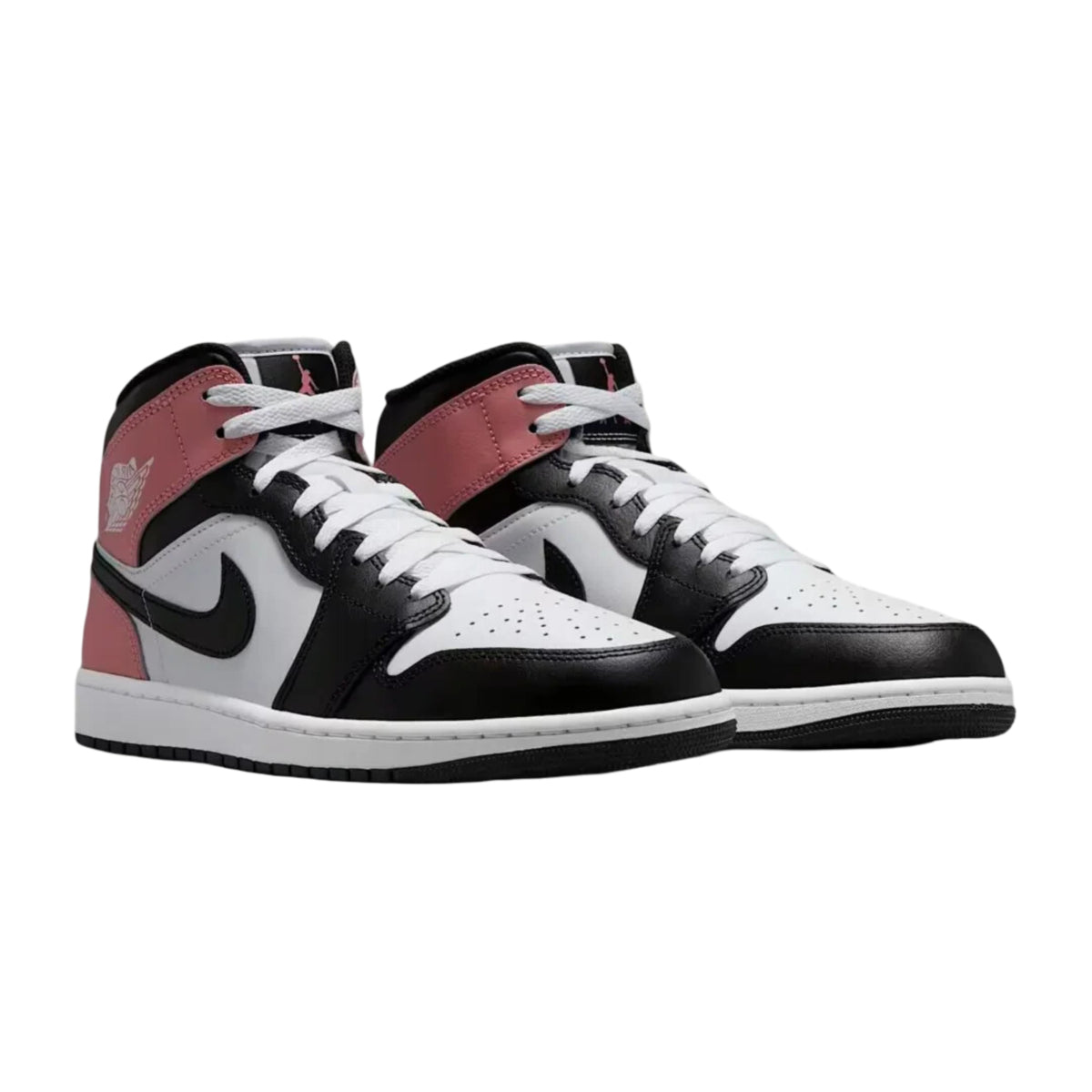 Jordan 1 Mid White Rust Pink Black