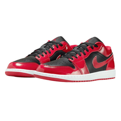 Jordan 1 Low SE Patent Varsity Red Black