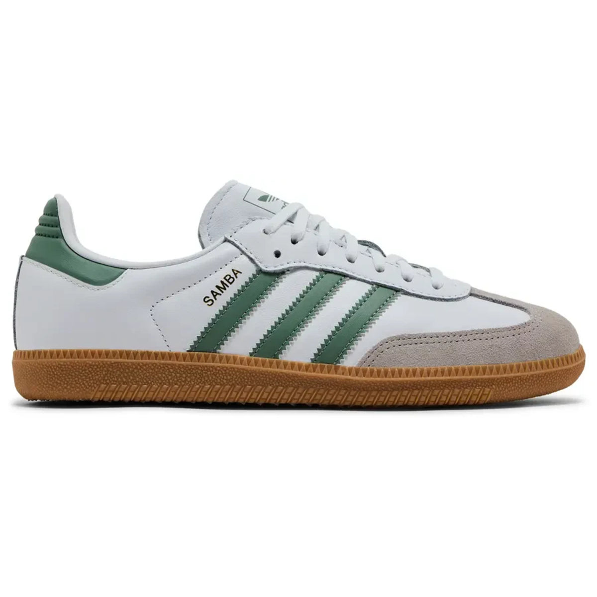 Adidas Samba OG Cloud White Silver Green (GS)