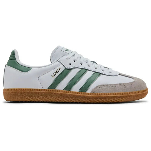 Adidas Samba OG Cloud White Silver Green (GS)