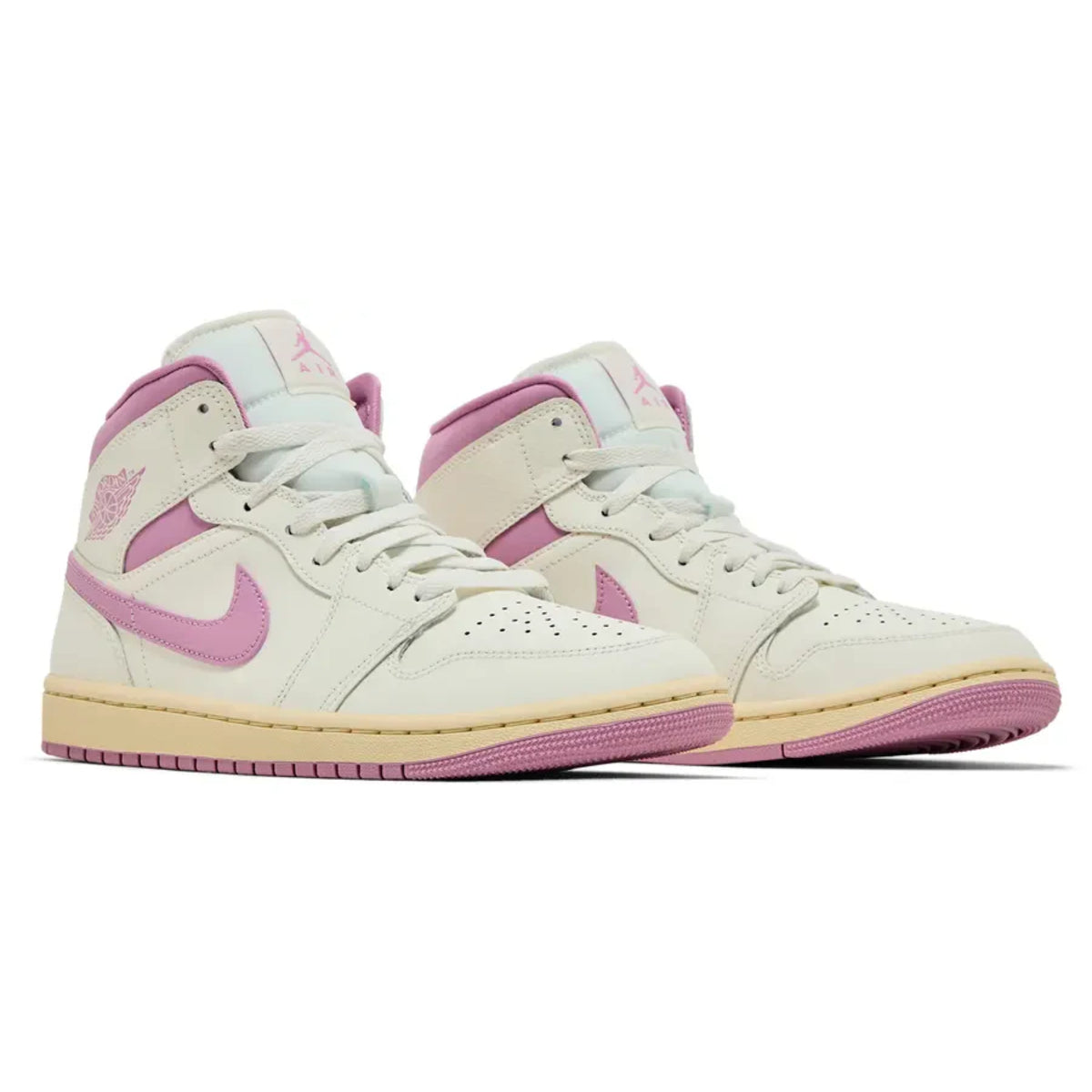 Jordan 1 Mid Sail Pink Coconut Milk (W)