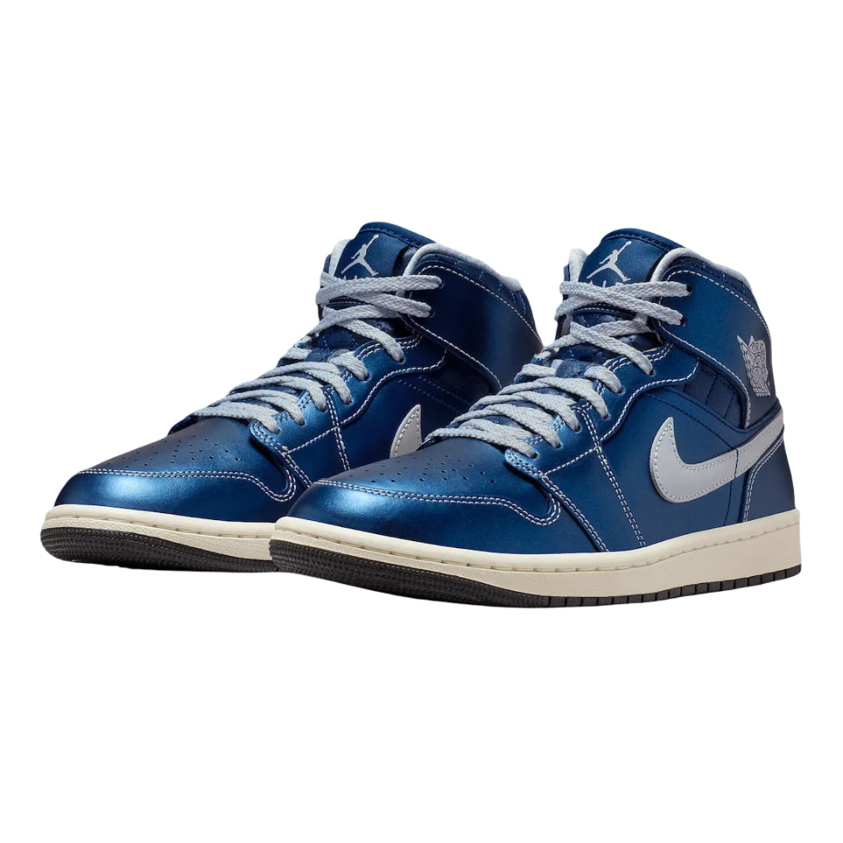 Jordan 1 Mid SE Metallic Blue Quilted (W)