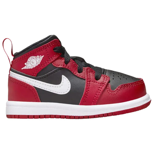 Jordan 1 Mid Black Gym Red (TD)