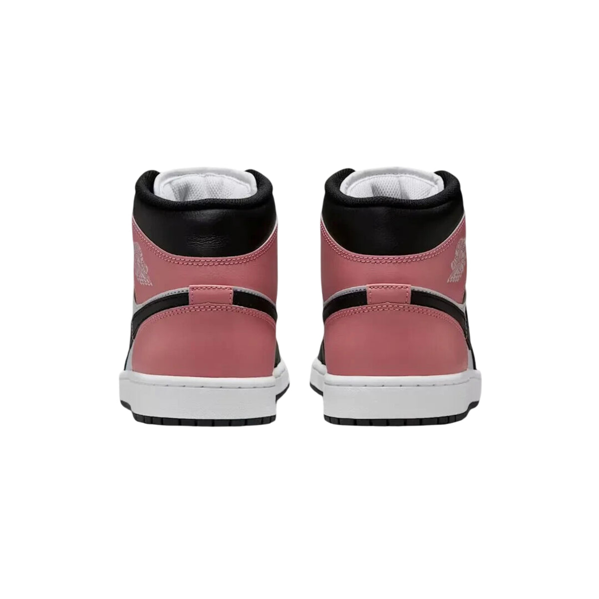 Jordan 1 Mid White Rust Pink Black