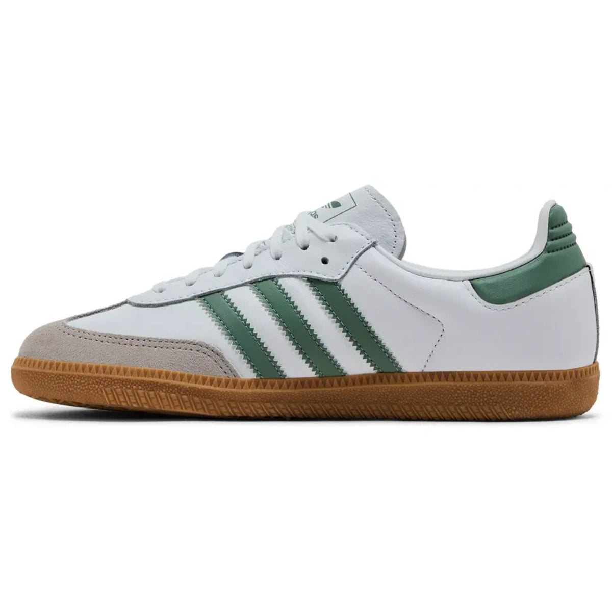 Adidas Samba OG Cloud White Silver Green (GS)