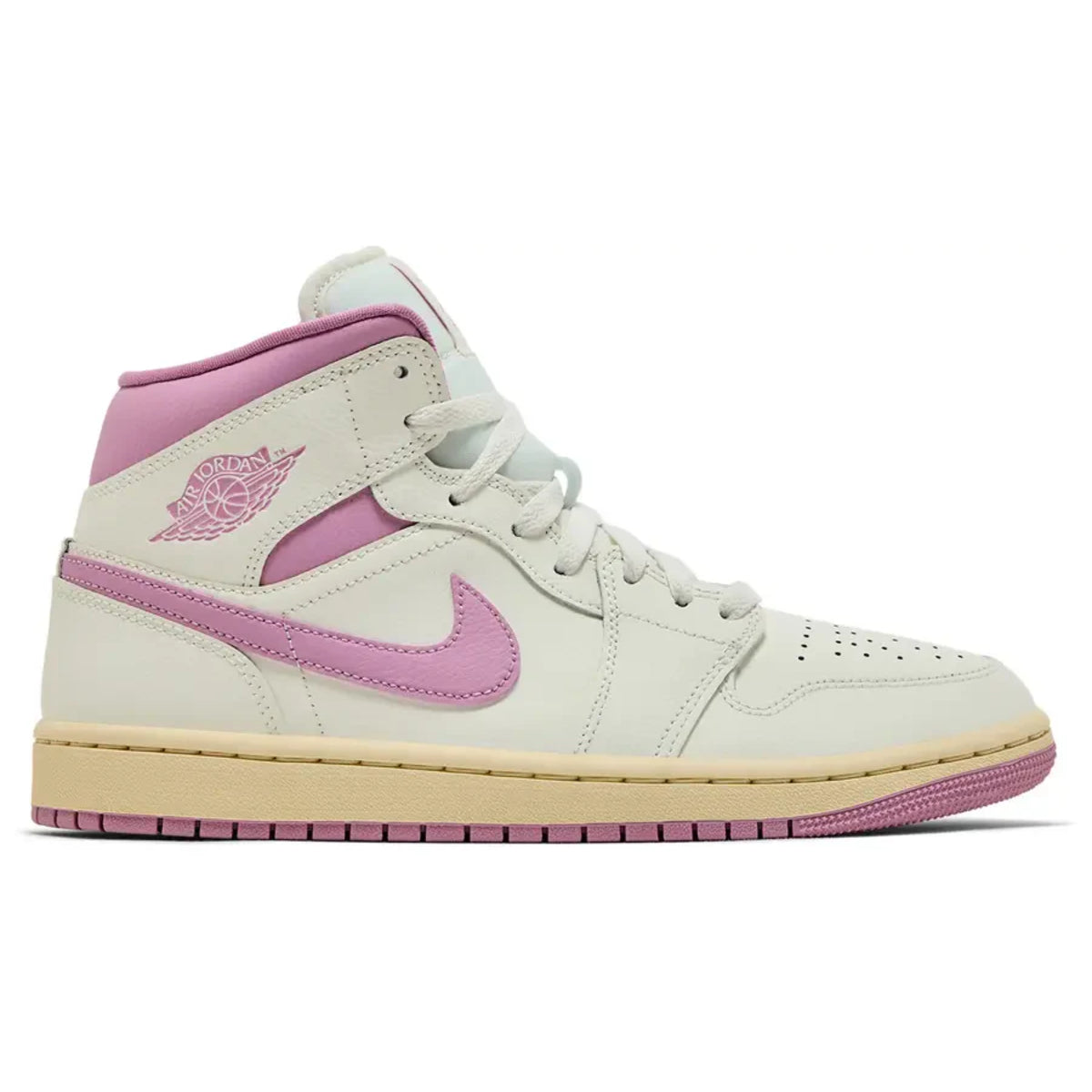Jordan 1 Mid Sail Pink Coconut Milk (W)