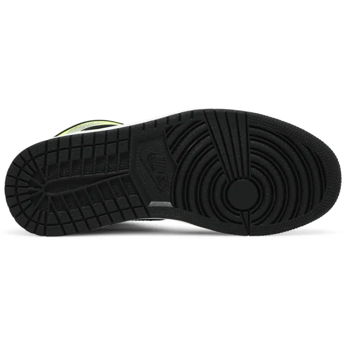 Jordan 1 Retro High White Black Volt University Gold