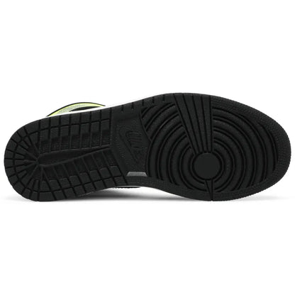 Jordan 1 Retro High White Black Volt University Gold