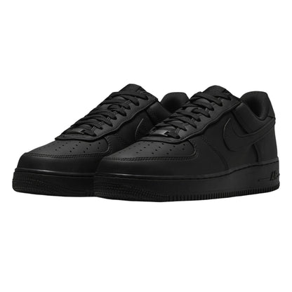 Nike Air Force 1 Low Retro Premium Triple Black Badgeless