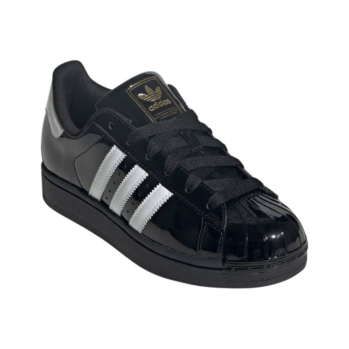 adidas Superstar II Core Black Cloud White Gold Metallic (W)