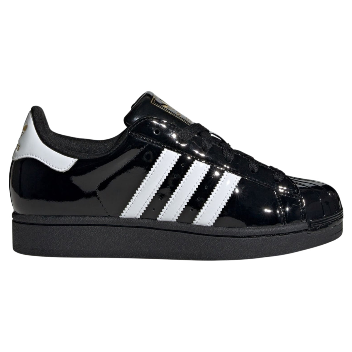 adidas Superstar II Core Black Cloud White Gold Metallic (W)