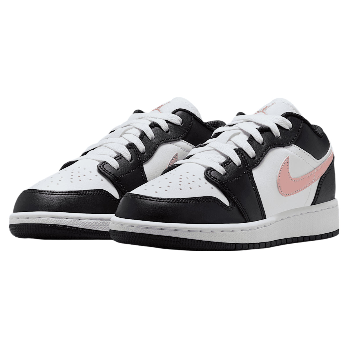 Jordan 1 Low White Black Rust Pink (GS)