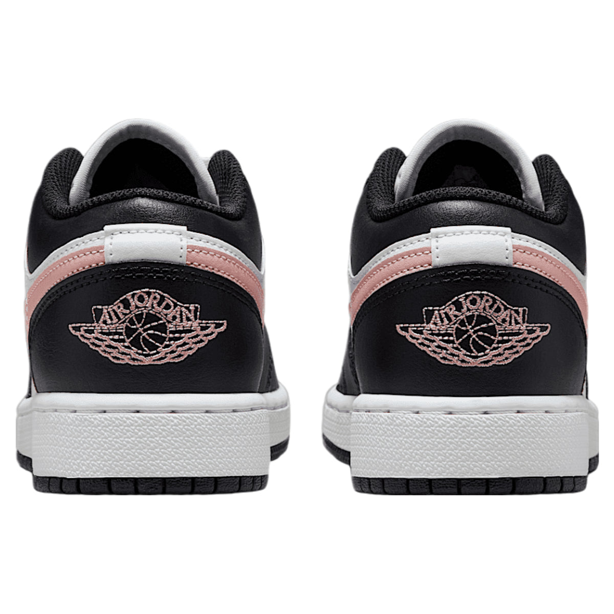 Jordan 1 Low White Black Rust Pink (GS)