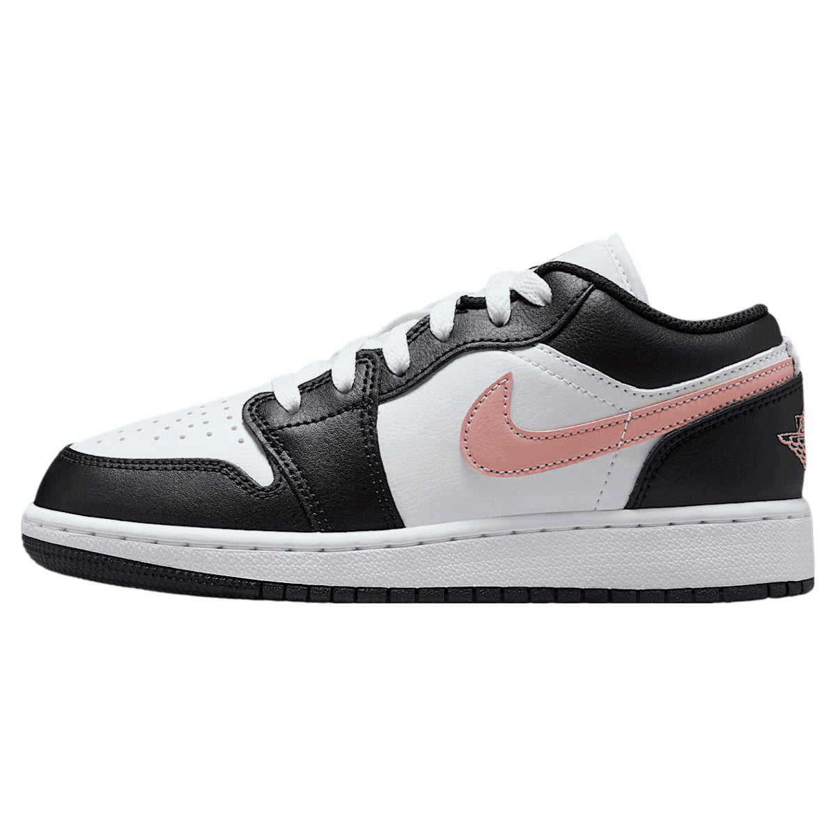 Jordan 1 Low White Black Rust Pink (GS)