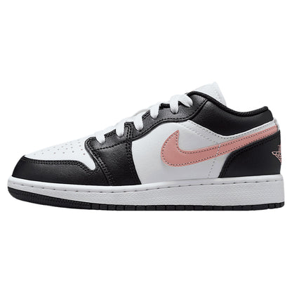 Jordan 1 Low White Black Rust Pink (GS)