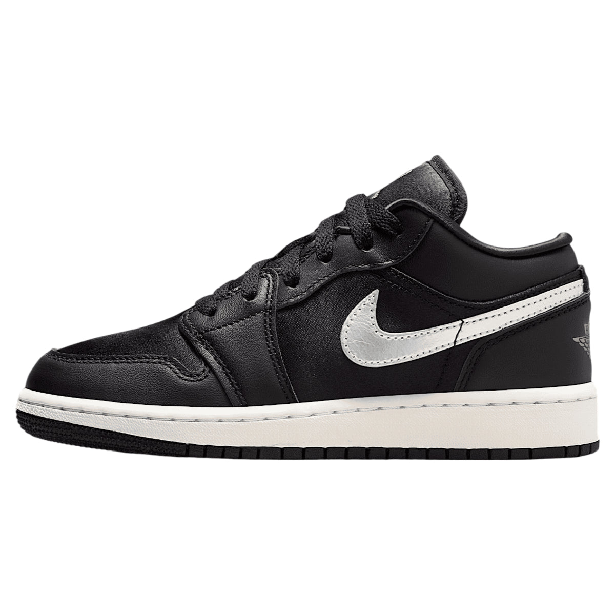 Jordan 1 Low SE Black Silver Sail Gold (GS)