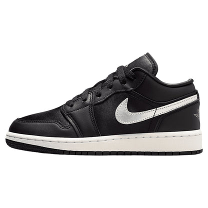 Jordan 1 Low SE Black Silver Sail Gold (GS)